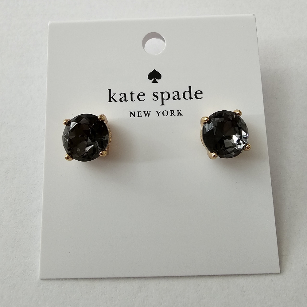 Kate Spade Black Diamond Gumdrops Studs